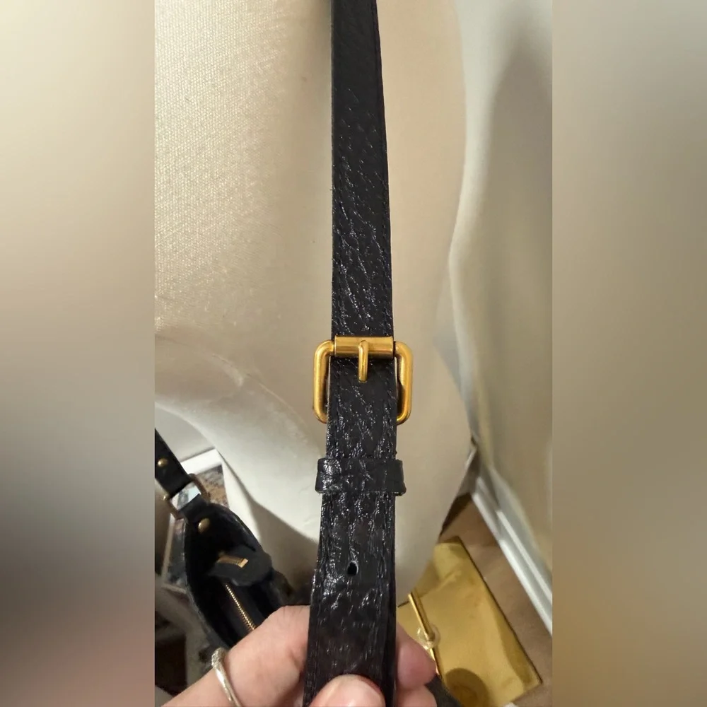 Louis Vuitton Denim Mahina XS Black Monogram Shoulder Bag